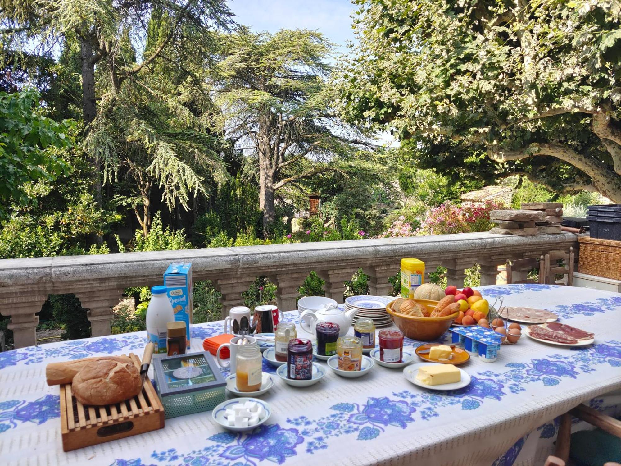 Rue Du Chateau A Cabrieres D'Avignon Bed & Breakfast Екстериор снимка