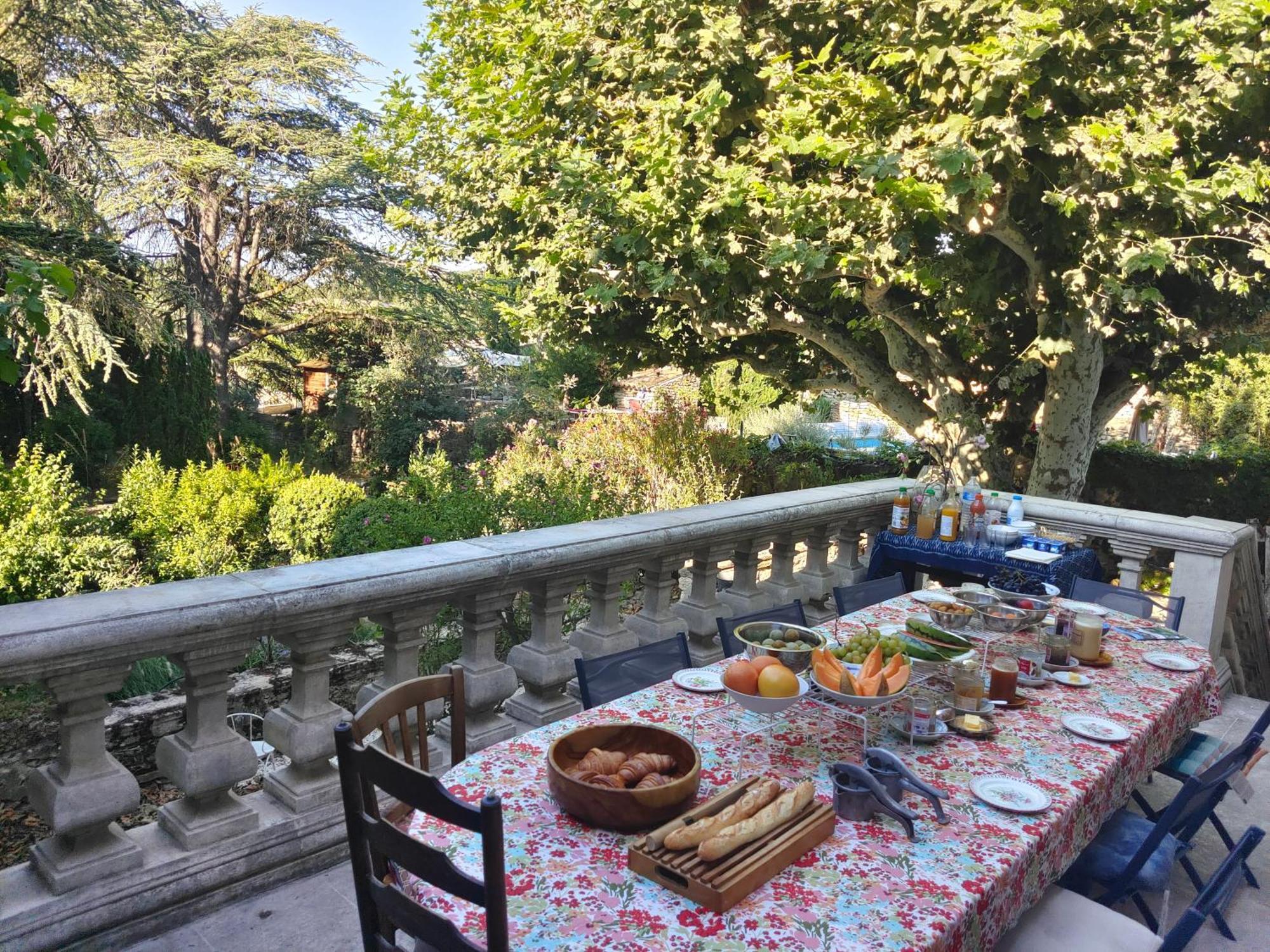 Rue Du Chateau A Cabrieres D'Avignon Bed & Breakfast Екстериор снимка
