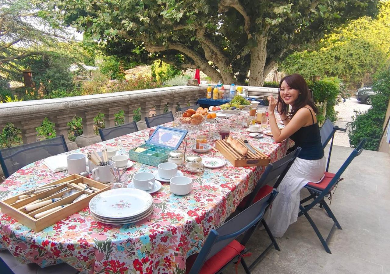 Rue Du Chateau A Cabrieres D'Avignon Bed & Breakfast Екстериор снимка